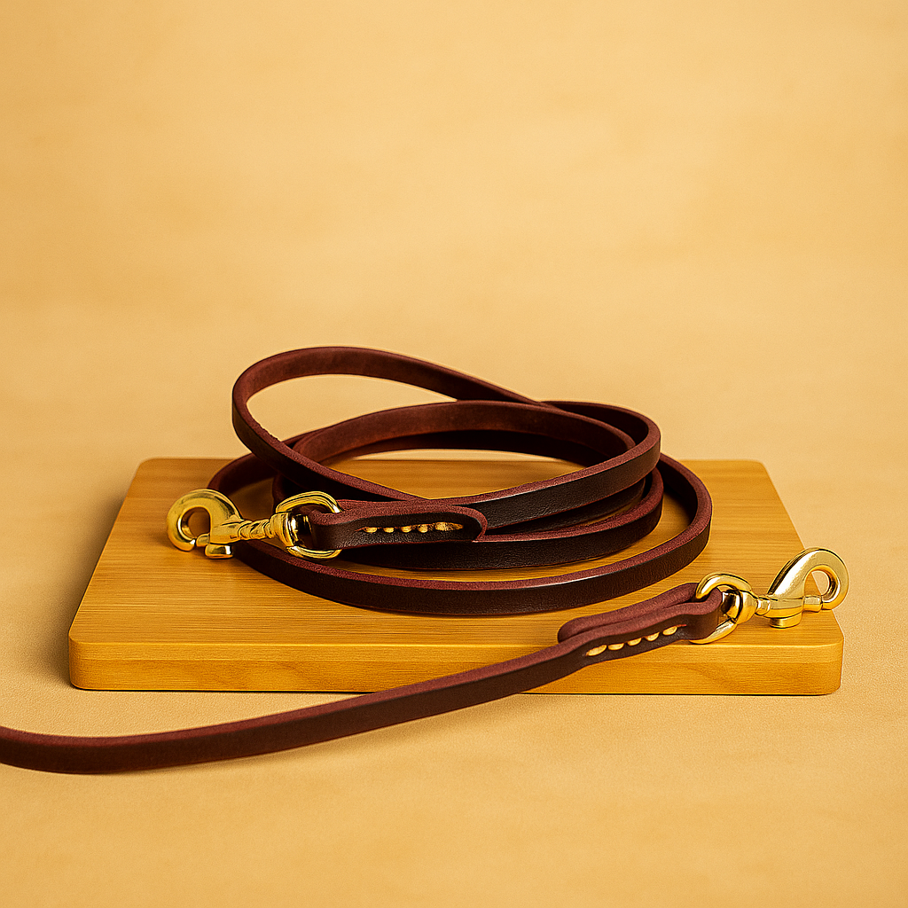 Multifunktionale Hundeleine mit Doppel-Kupferhaken – 2,5 m lang & extra robust