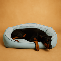 Großes Waschbares Hundebett für alle Jahreszeiten - Nest & Nuzzle