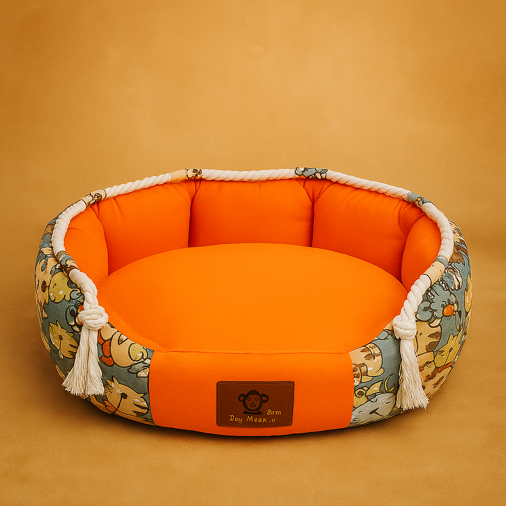 Vier-Jahreszeiten Hundebett - Nest & Nuzzle