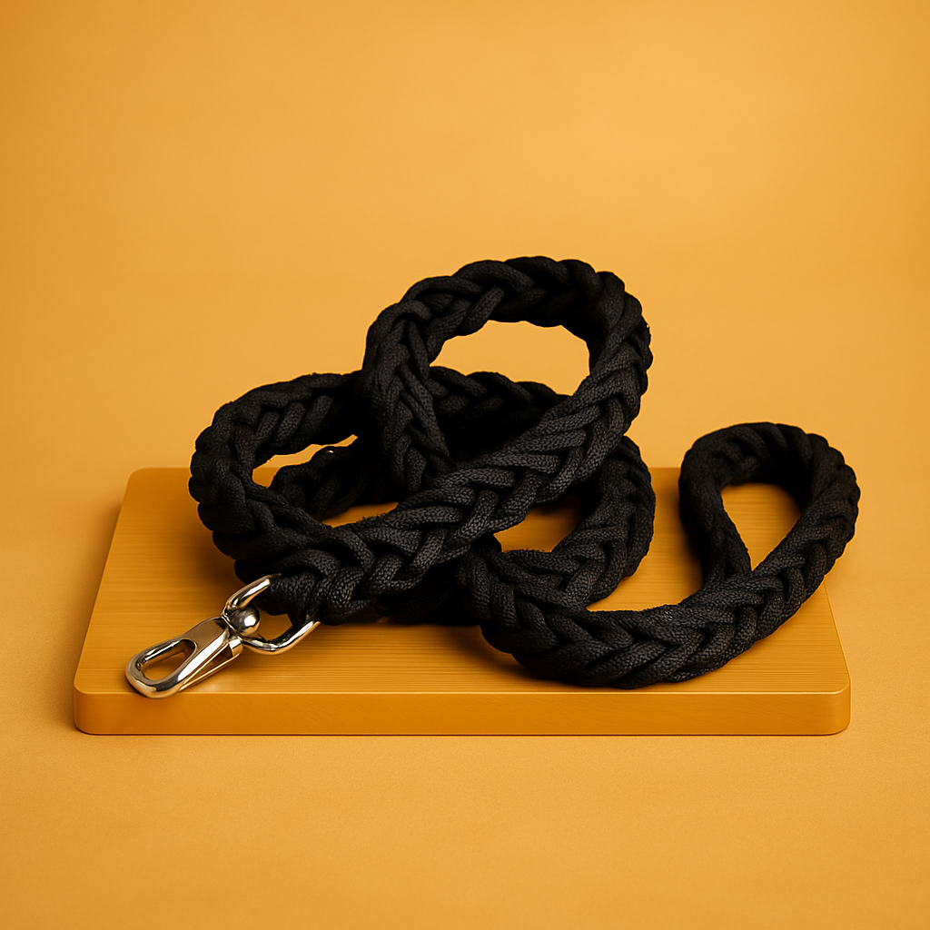 Durable Braided Leash für große Hunde (Golden Retriever & Alaskan Malamute - Nest & Nuzzle