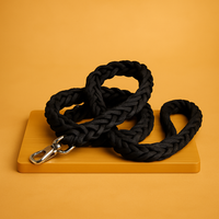 Durable Braided Leash für große Hunde (Golden Retriever & Alaskan Malamute - Nest & Nuzzle