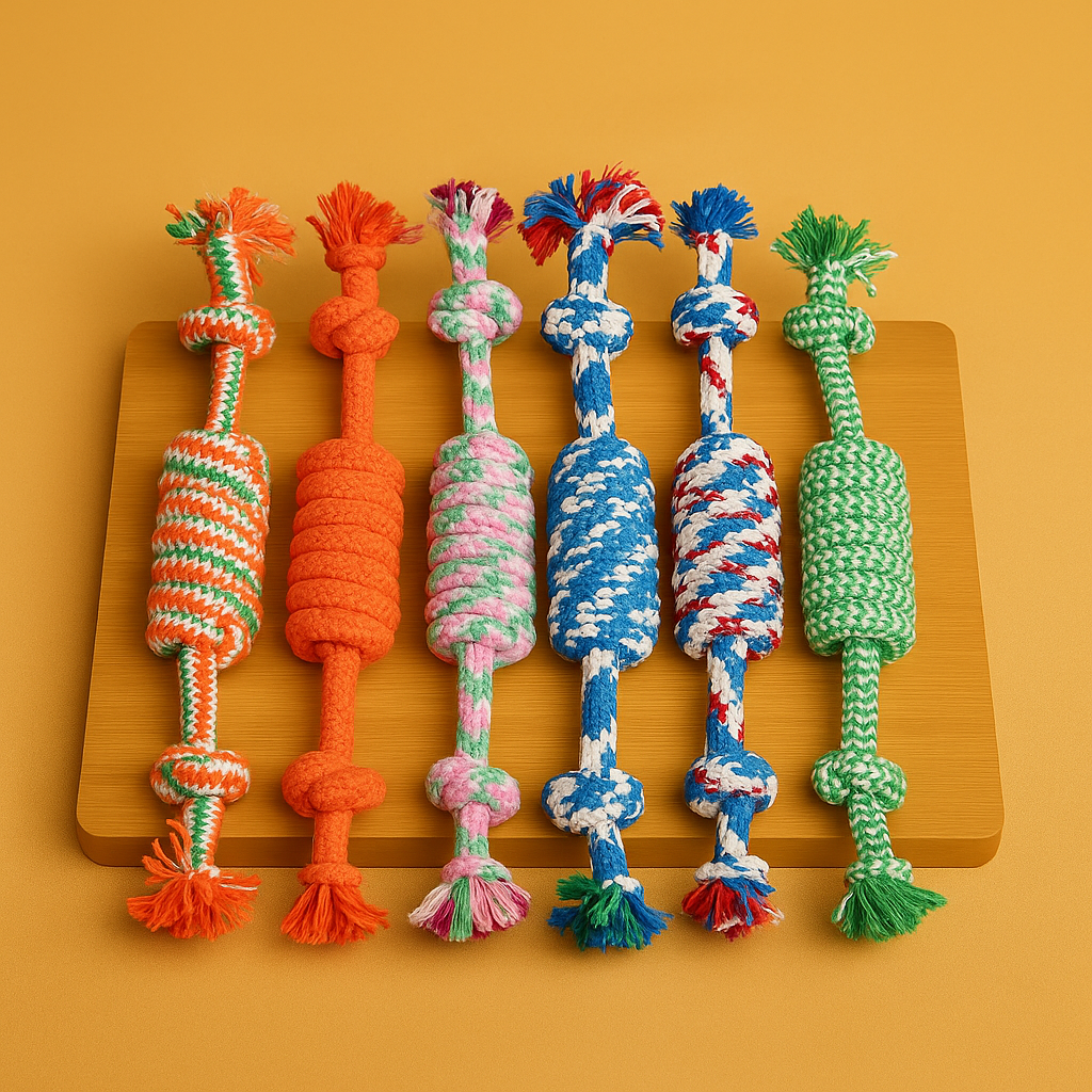 Robustes Kauball-Spielzeug für Hunde & Katzen – Zahnpflege & Spielspaß in einem - Nest & Nuzzle