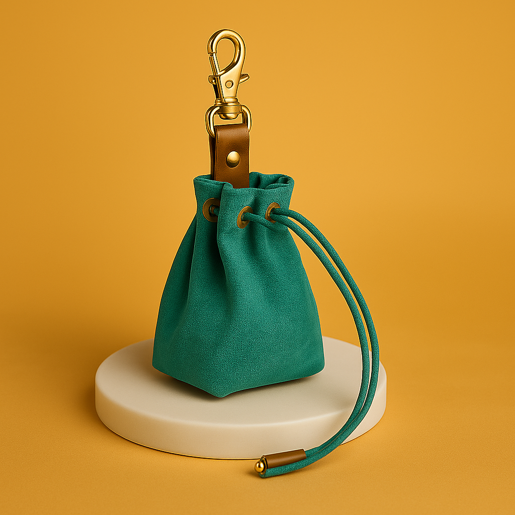 Outdoor Dog-Walking Hanging Waist Felt Grain Bag