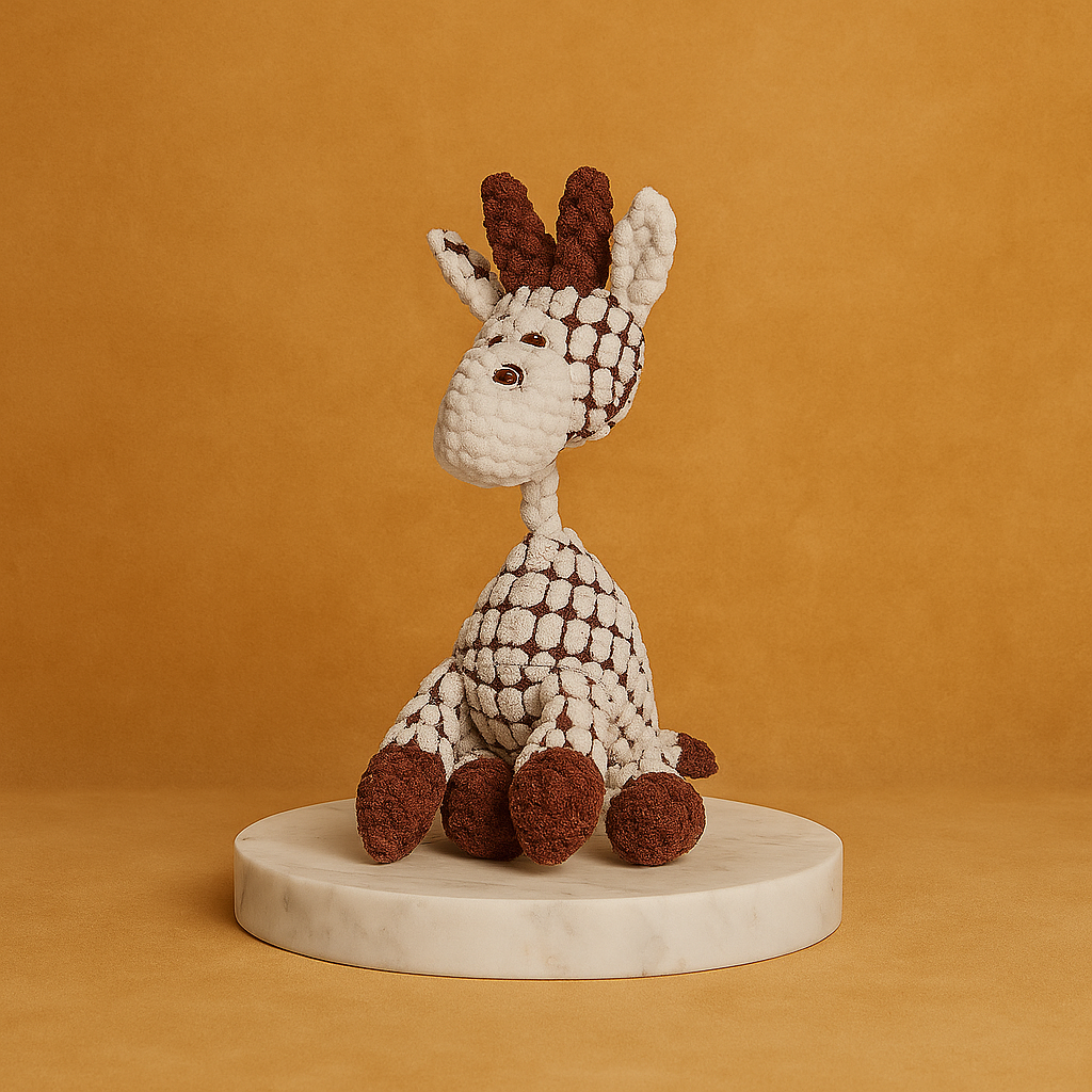 Interactive Plush Dog Toy – Cartoon Bite Resistant - Nest & Nuzzle