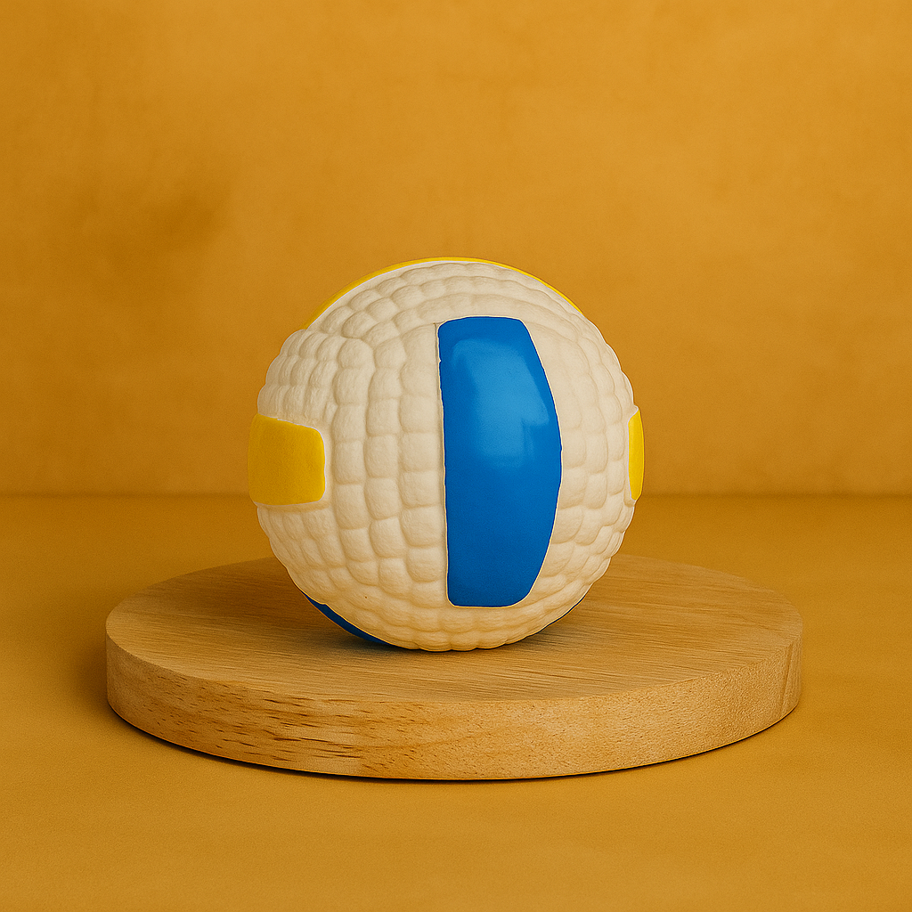 Interaktiver Latex-Kauball für Hunde – robust, zahnpflegend & ideal für Spieltraining