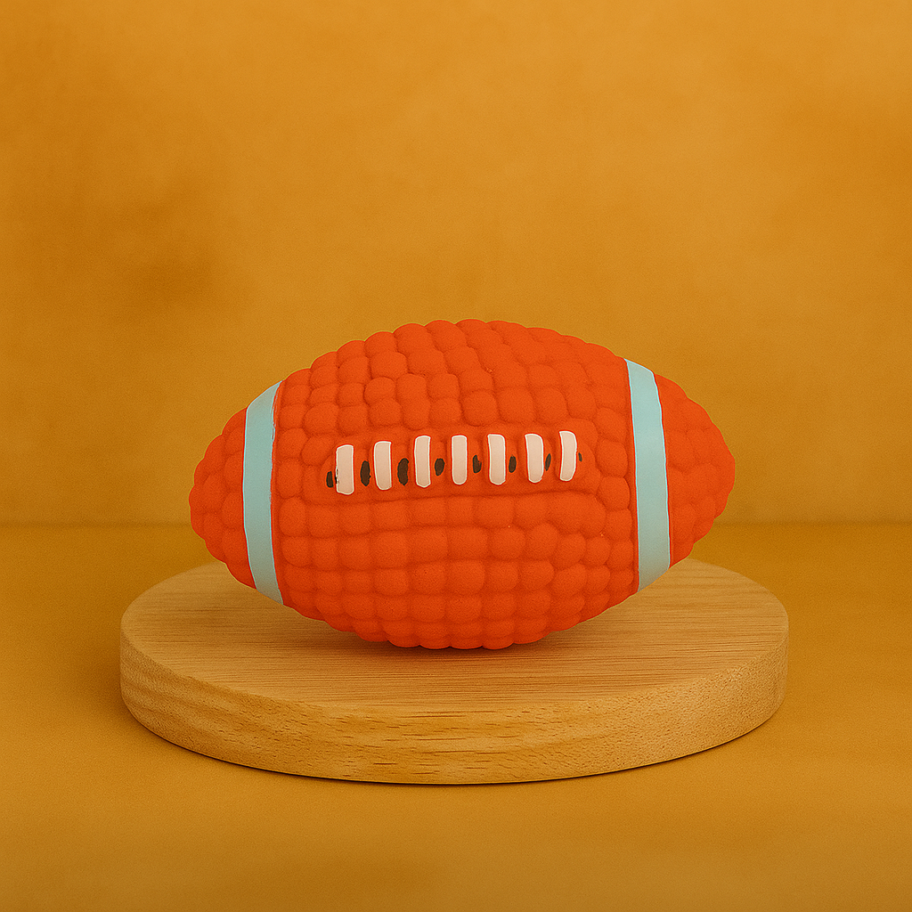 Interaktiver Latex-Kauball für Hunde – robust, zahnpflegend & ideal für Spieltraining - Nest & Nuzzle