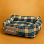 Removable Washable Velvet Pet Kennel Mat for Cats & Dogs