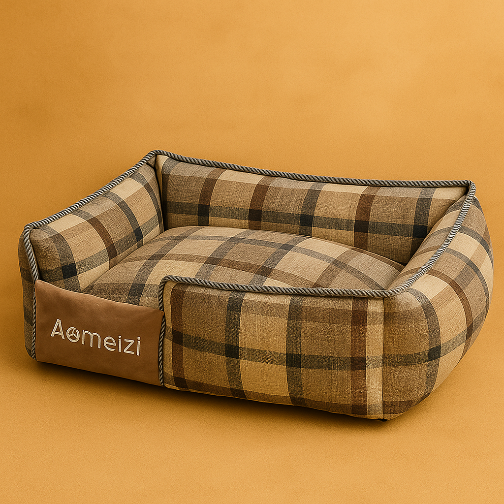 Removable Washable Velvet Pet Kennel Mat for Cats & Dogs - Nest & Nuzzle