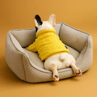 Teddy Golden Retriever Herbst & Winter Hundebett – Warm, abnehmbar & waschbar - Nest & Nuzzle