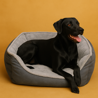 Removable & Washable Dog Bed – Bequemes Sofa-Bett für große Hunde - Nest & Nuzzle