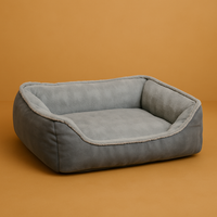 Removable & Washable Dog Bed – Bequemes Sofa-Bett für große Hunde - Nest & Nuzzle