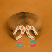 Accordion Style Cat Scratching Board Toy